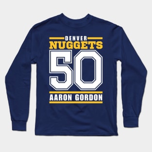 Denver Nuggets Gordon 50 Basketball Player Long Sleeve T-Shirt